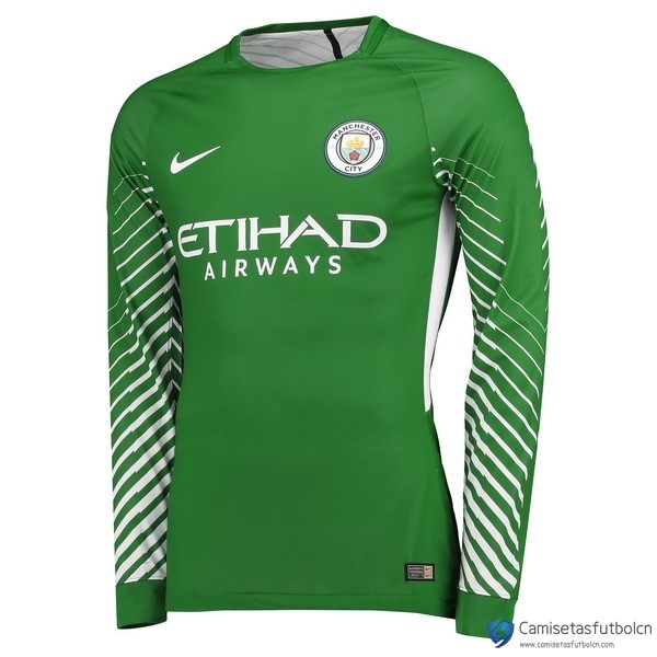 Camiseta Manchester City ML Portero 2017-18